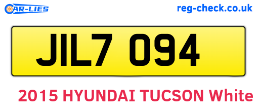 JIL7094 are the vehicle registration plates.