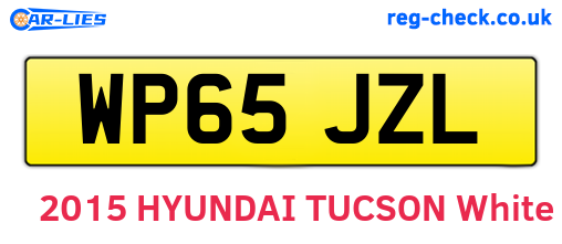 WP65JZL are the vehicle registration plates.