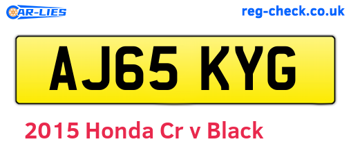 Black 2015 Honda Cr-v (AJ65KYG)