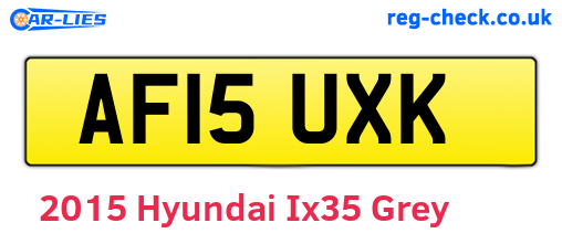 Grey 2015 Hyundai Ix35 (AF15UXK)