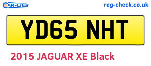 YD65NHT are the vehicle registration plates.