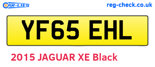 YF65EHL are the vehicle registration plates.