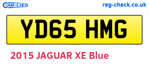 YD65HMG are the vehicle registration plates.