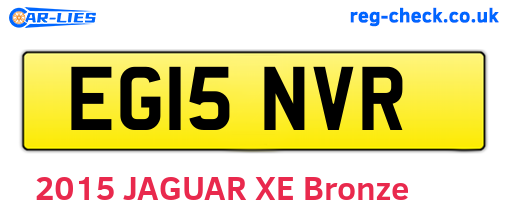 EG15NVR are the vehicle registration plates.