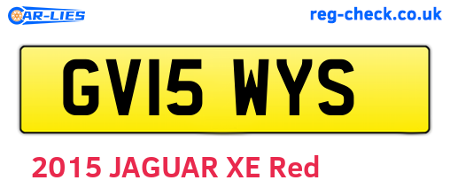 GV15WYS are the vehicle registration plates.