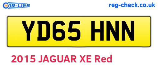 YD65HNN are the vehicle registration plates.
