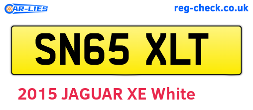 SN65XLT are the vehicle registration plates.