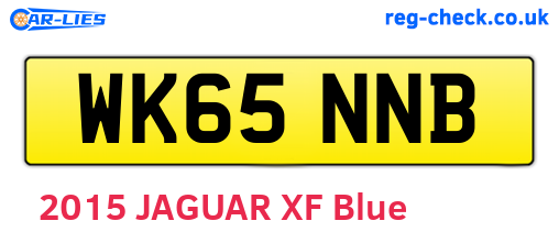 WK65NNB are the vehicle registration plates.
