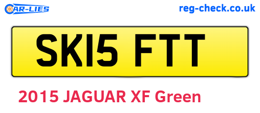SK15FTT are the vehicle registration plates.