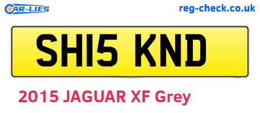 SH15KND are the vehicle registration plates.