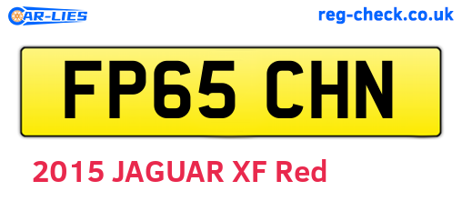 FP65CHN are the vehicle registration plates.