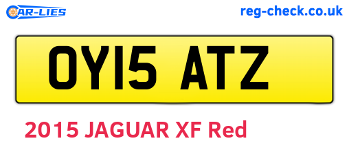 OY15ATZ are the vehicle registration plates.