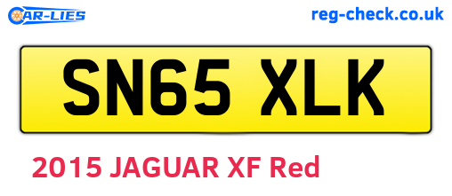SN65XLK are the vehicle registration plates.