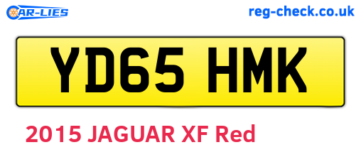 YD65HMK are the vehicle registration plates.