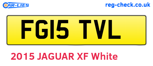 FG15TVL are the vehicle registration plates.