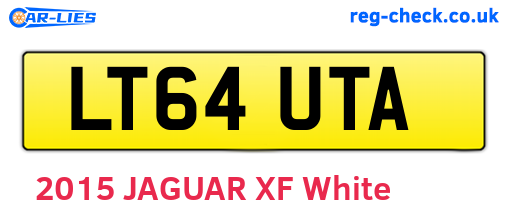 LT64UTA are the vehicle registration plates.