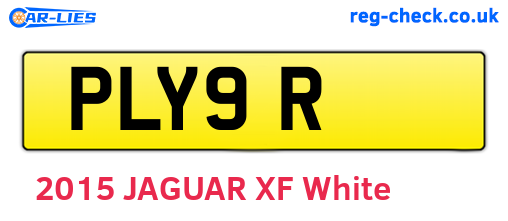 PLY9R are the vehicle registration plates.