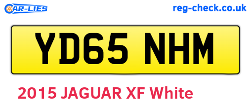 YD65NHM are the vehicle registration plates.