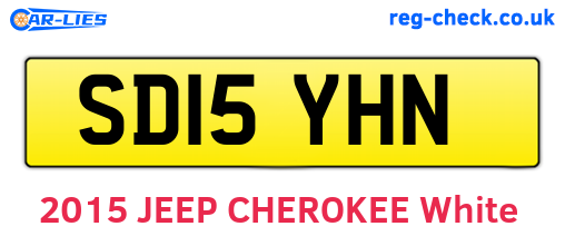 SD15YHN are the vehicle registration plates.