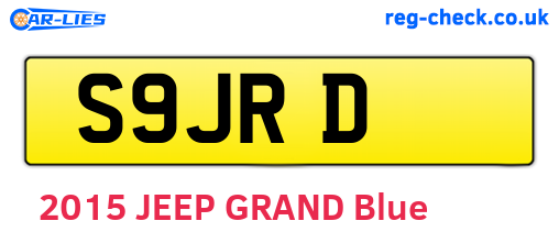 S9JRD are the vehicle registration plates.
