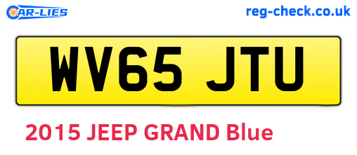 WV65JTU are the vehicle registration plates.
