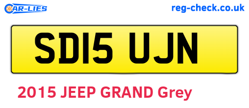 SD15UJN are the vehicle registration plates.