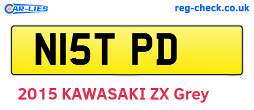 N15TPD are the vehicle registration plates.