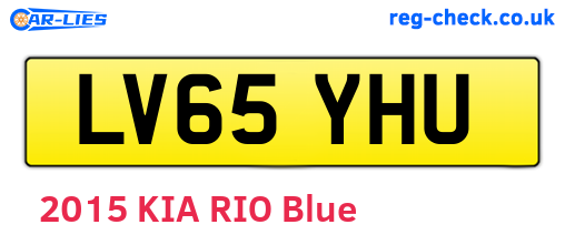 LV65YHU are the vehicle registration plates.