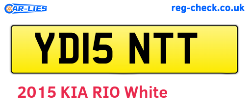 YD15NTT are the vehicle registration plates.