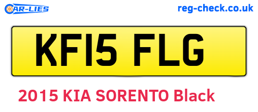 KF15FLG are the vehicle registration plates.