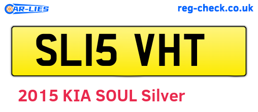 SL15VHT are the vehicle registration plates.