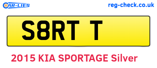S8RTT are the vehicle registration plates.