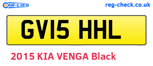 GV15HHL are the vehicle registration plates.