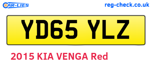 YD65YLZ are the vehicle registration plates.