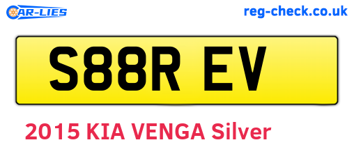 S88REV are the vehicle registration plates.