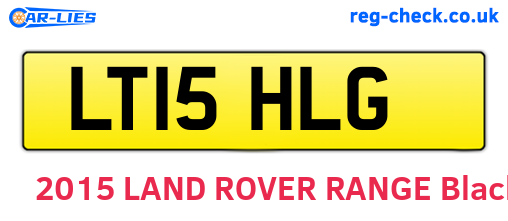 LT15HLG are the vehicle registration plates.