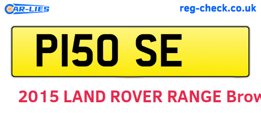 P15OSE are the vehicle registration plates.
