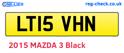 LT15VHN are the vehicle registration plates.