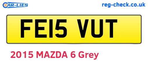 FE15VUT are the vehicle registration plates.