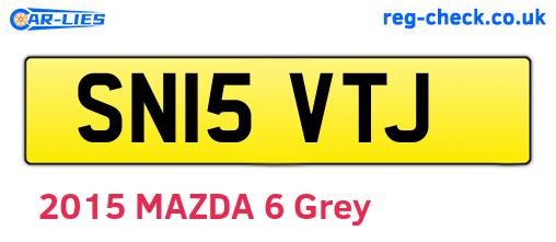 SN15VTJ are the vehicle registration plates.