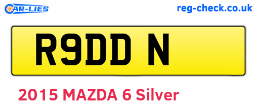 R9DDN are the vehicle registration plates.