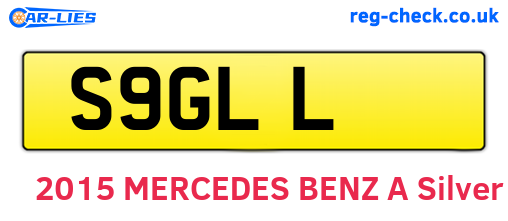 S9GLL are the vehicle registration plates.