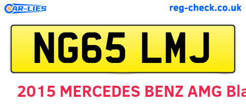 NG65LMJ are the vehicle registration plates.