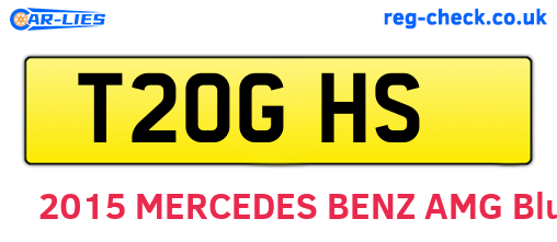 T20GHS are the vehicle registration plates.