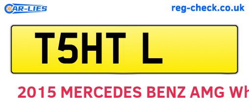 T5HTL are the vehicle registration plates.