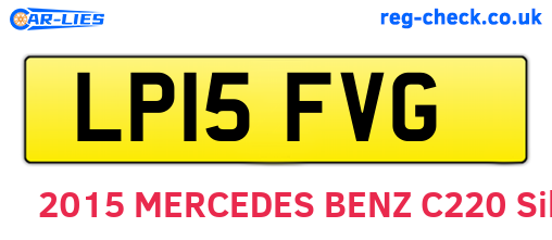 LP15FVG are the vehicle registration plates.