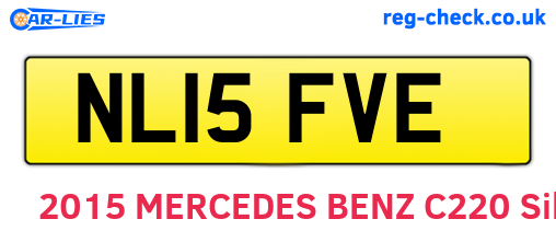 NL15FVE are the vehicle registration plates.