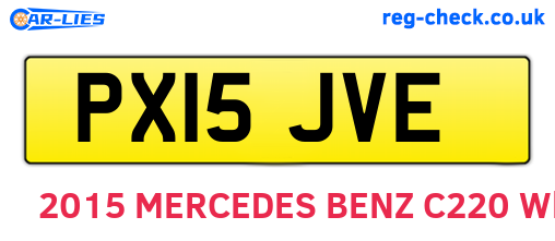 PX15JVE are the vehicle registration plates.