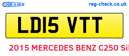 LD15VTT are the vehicle registration plates.