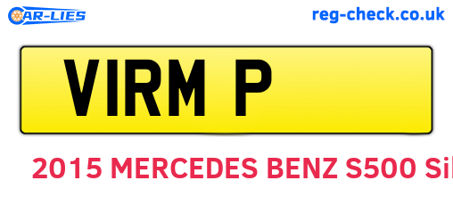 V1RMP are the vehicle registration plates.